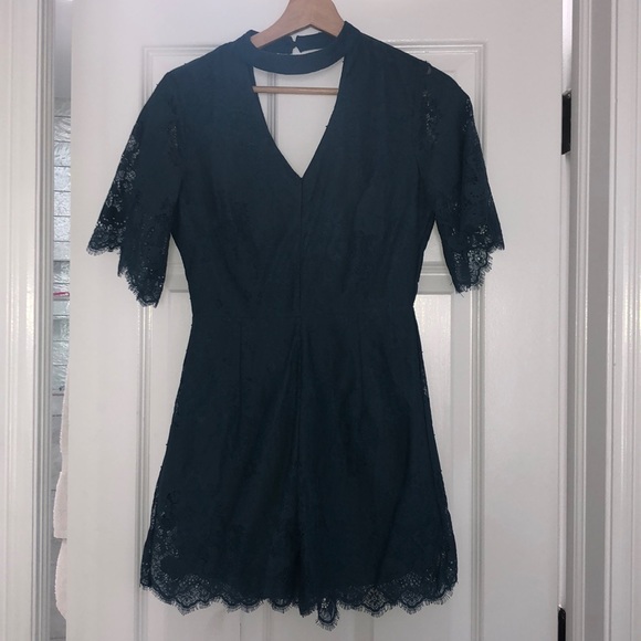 Francescas M i a m i Floral Lace Romper - Picture 2 of 4